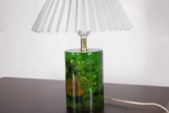 Pamono Fractal Resin Lamps, 1970s, Set of 2><noscript><img width=