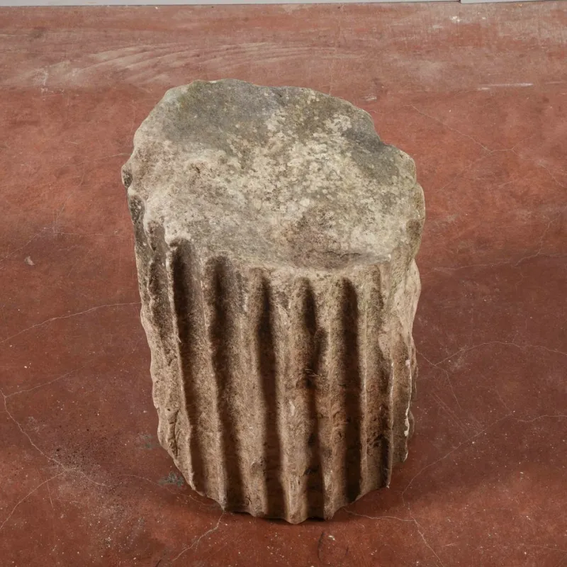 Best Pamono Fragment of Ancient Fluted Column