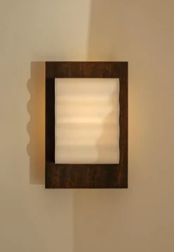 Online Pamono Frame Wood Medium Wall Lamp by Violaine d'Harcourt