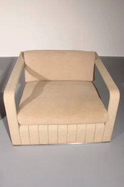 Pamono Frame Your Comfort Lounge Chairs and Table from Paola Lenti, 2000s, Set of 3><noscript><img width=