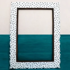 Outlet Pamono Framed Confetti Restyled Carved Wood Frame by Habitat Improver