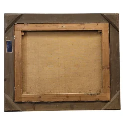 Pamono Francesc d'Assis Planas Doria, Catalan School, Setembre, 20th Century, Oil on Canvas, Framed