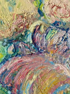 Online Pamono Francesca Owen, Only Butterflies Roam Free, Oil Painting, 2024