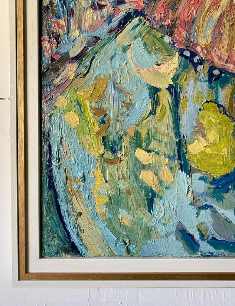 Online Pamono Francesca Owen, Only Butterflies Roam Free, Oil Painting, 2024
