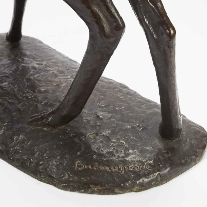 Hot Pamono Francesco Buonapace, Fawn, 1930, Bronze