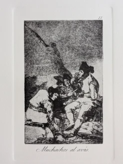 New Pamono Francisco de Goya, Los Caprichos, Plate 11, Etching