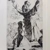 Pamono Francisco de Goya, Los Caprichos: Lo que puede un sastre, Etching> Old Masters
