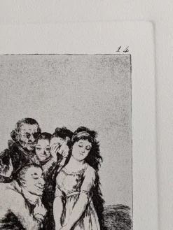 Pamono Francisco de Goya, Los Caprichos, Plate 14, Etching><noscript><img width=