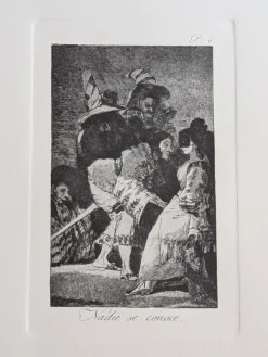 New Pamono Francisco de Goya, Los Caprichos, Plate 6, Etching