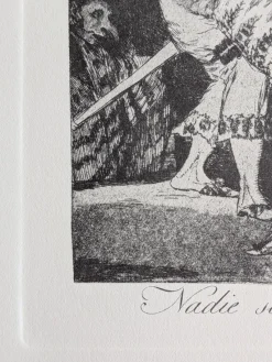 New Pamono Francisco de Goya, Los Caprichos, Plate 6, Etching