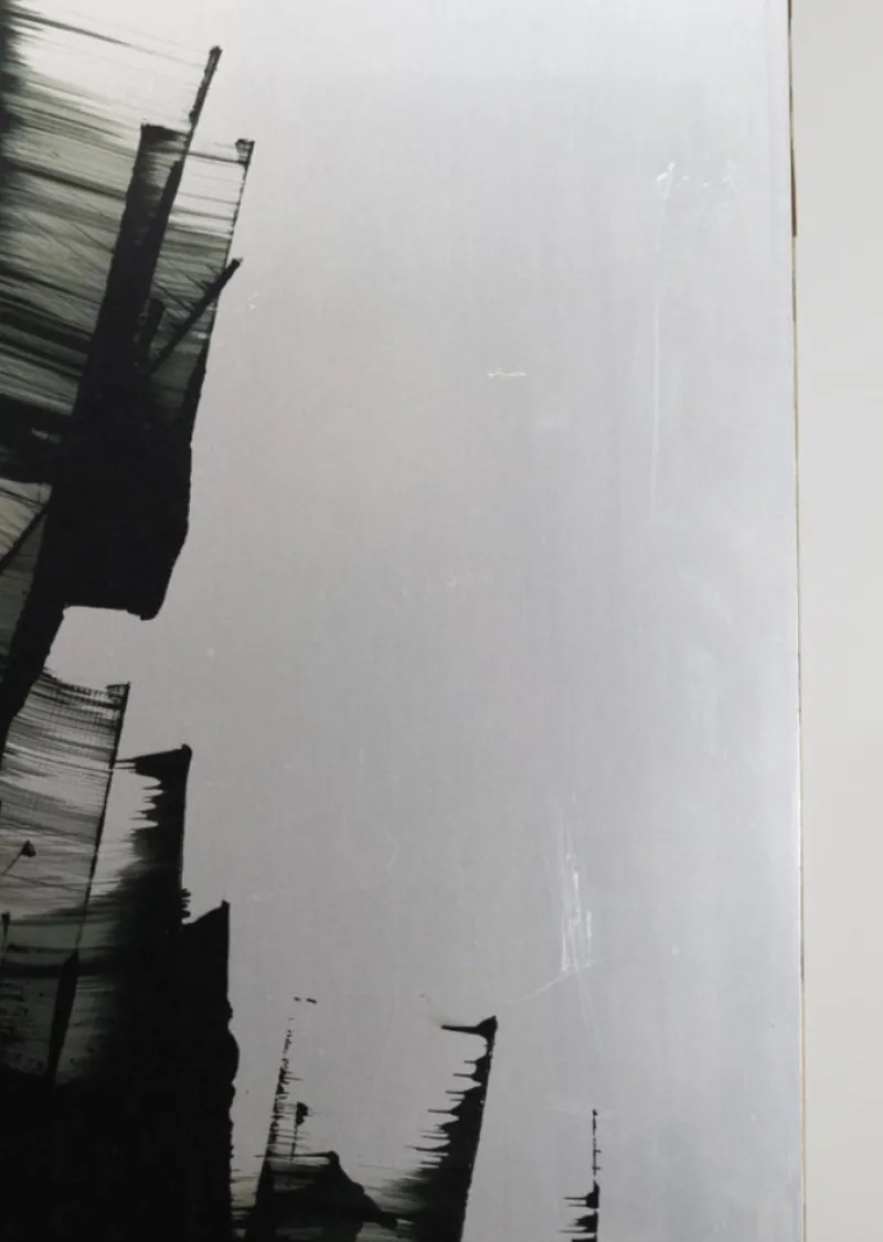 Hot Pamono Franck Duminil, Synalchromie, 1990s, Paint on Metal