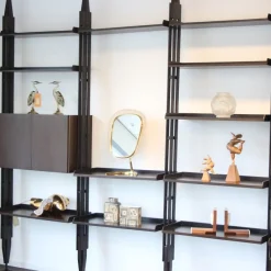Pamono Franco Albini 4-Unit Shelving System by by Franco Albini for Poggi, Italy, 1960s><noscript><img width=