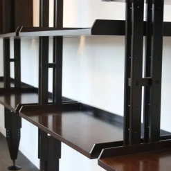 Pamono Franco Albini 4-Unit Shelving System by by Franco Albini for Poggi, Italy, 1960s><noscript><img width=