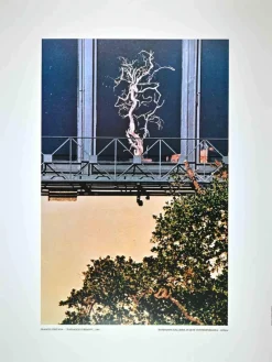 New Pamono Franco Fontana, Urban Landscape, Vintage Offset Poster, 1980s