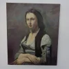 Pamono Fred Neumann After Jean Baptiste Camille Corot, The Woman with the Pearl, 1980s, Oil on Canvas> Classical