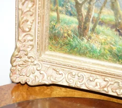 Discount Pamono Frederick Golden Short, Forest Woodland, 1920, Oil on Canvas