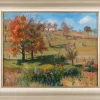 Outlet Pamono Frederick Vezin, Autumn Landscape in Sunlight, 1905, Oil