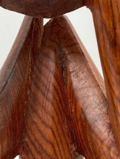 Online Pamono Free Form Male Thinker Sculpture, 1970s, Wood
