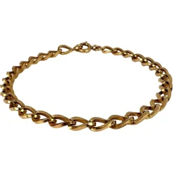 Pamono French 18 Karat Yellow Gold Twisted Curb Link Bracelet, 1950s> Bracelets