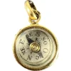 New Pamono French 18 Karat Yellow Gold Compass Charm Pendant, 1920s
