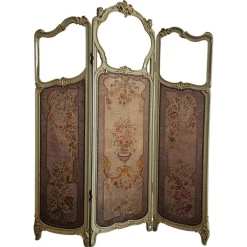 Clearance Pamono French 3 Panel Folding Screen, 1960s