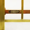 Outlet Pamono French Art Deco Brass Bed, 1930s