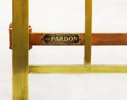 Outlet Pamono French Art Deco Brass Bed, 1930s