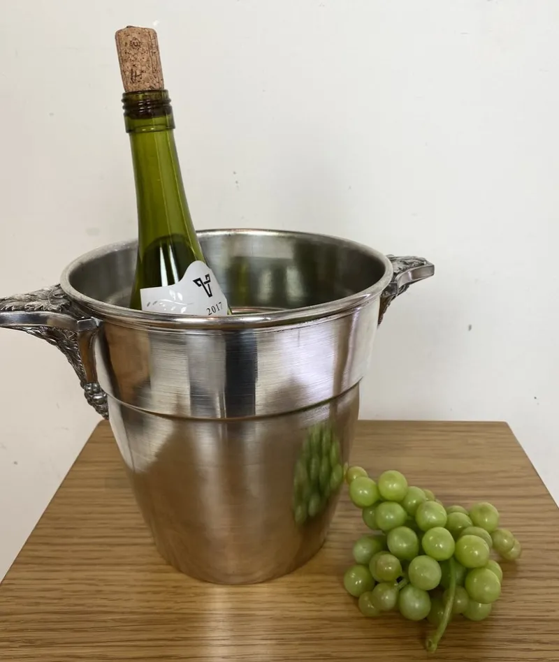 Pamono French Art Deco Champagne Cooler from Argit, Paris, 1930s> Ice Buckets & Wine Coolers