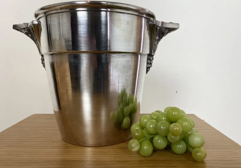 Pamono French Art Deco Champagne Cooler from Argit, Paris, 1930s> Ice Buckets & Wine Coolers