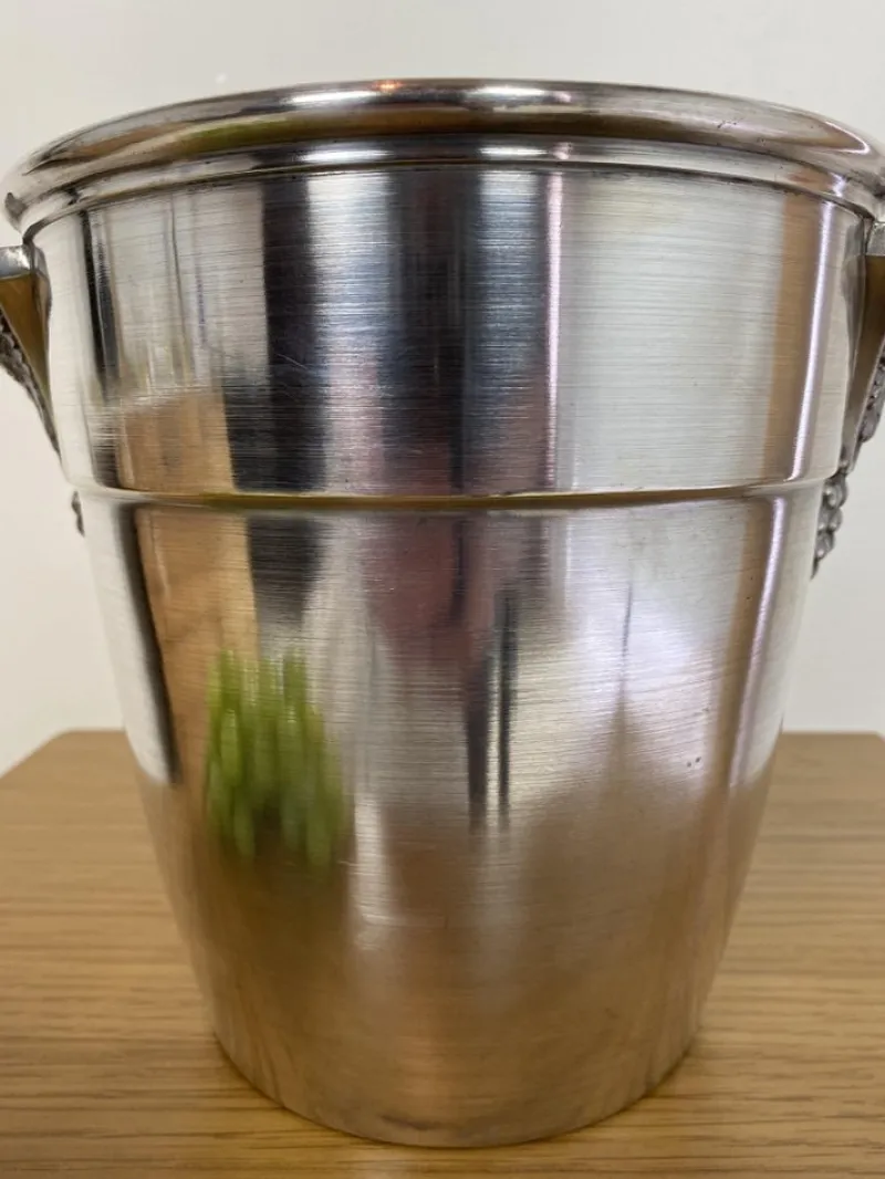 Pamono French Art Deco Champagne Cooler from Argit, Paris, 1930s> Ice Buckets & Wine Coolers