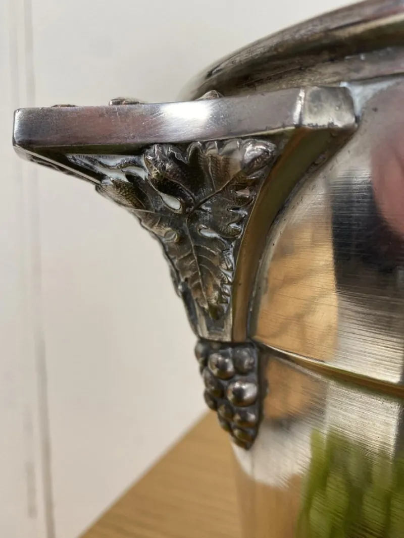 Pamono French Art Deco Champagne Cooler from Argit, Paris, 1930s> Ice Buckets & Wine Coolers