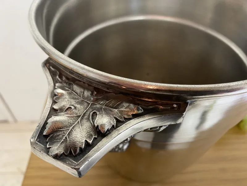 Pamono French Art Deco Champagne Cooler from Argit, Paris, 1930s> Ice Buckets & Wine Coolers