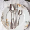 Best Pamono French Art Deco Cutlery Service for 12 with T C Initials from Apollo, 1930s, Set of 36