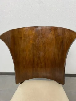 Pamono French Art Deco Dining Chairs, 1930s, Set of 6><noscript><img width=