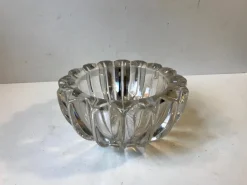 Pamono French Art Deco Glass Dish by Pierre D’avesn for Pierre D’avesn, 1940s> Serving Dishes