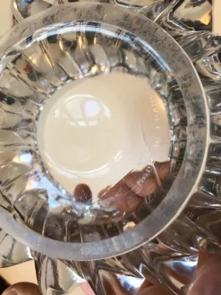 Pamono French Art Deco Glass Dish by Pierre D’avesn for Pierre D’avesn, 1940s><noscript><img width=
