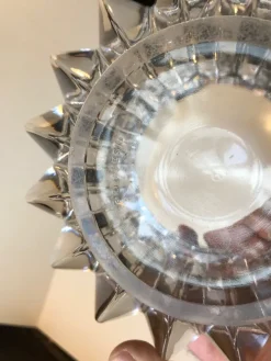 Pamono French Art Deco Glass Dish by Pierre D’avesn for Pierre D’avesn, 1940s><noscript><img width=