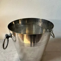 Clearance Pamono French Art Deco Silver Plated Wine Cooler, 1950s