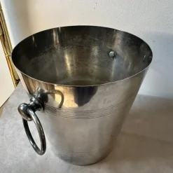 Clearance Pamono French Art Deco Silver Plated Wine Cooler, 1950s