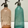 Pamono French Art Deco Soda Syphons, 1920s, Set of 2> Bottles, Carafes & Jugs