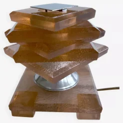 Hot Pamono French Art Deco Table Lamp from Maison Desny, 1930s