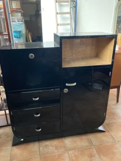 Best Pamono French Art Deco Two-Tier Secretaire, 1930s