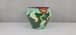 Outlet Pamono French Art Nouveau Slip Planter, 1890s