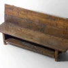 Outlet Pamono French Art Populaire Fermette Bench, Early 1900s