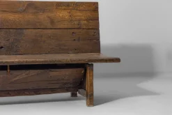 Outlet Pamono French Art Populaire Fermette Bench, Early 1900s
