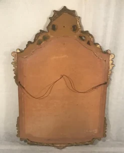 Hot Pamono French Baroque Style Giltwood Mirror, 1880s