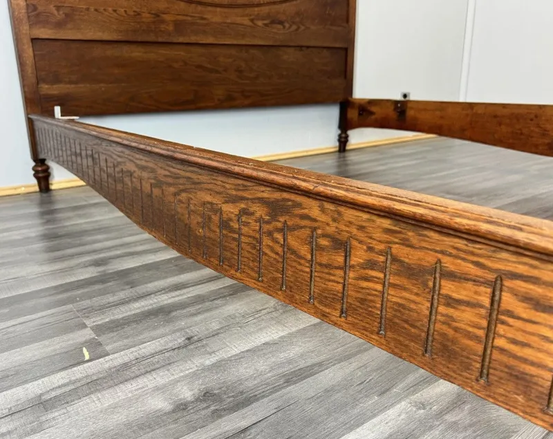 Clearance Pamono French Bed Frame in Oak