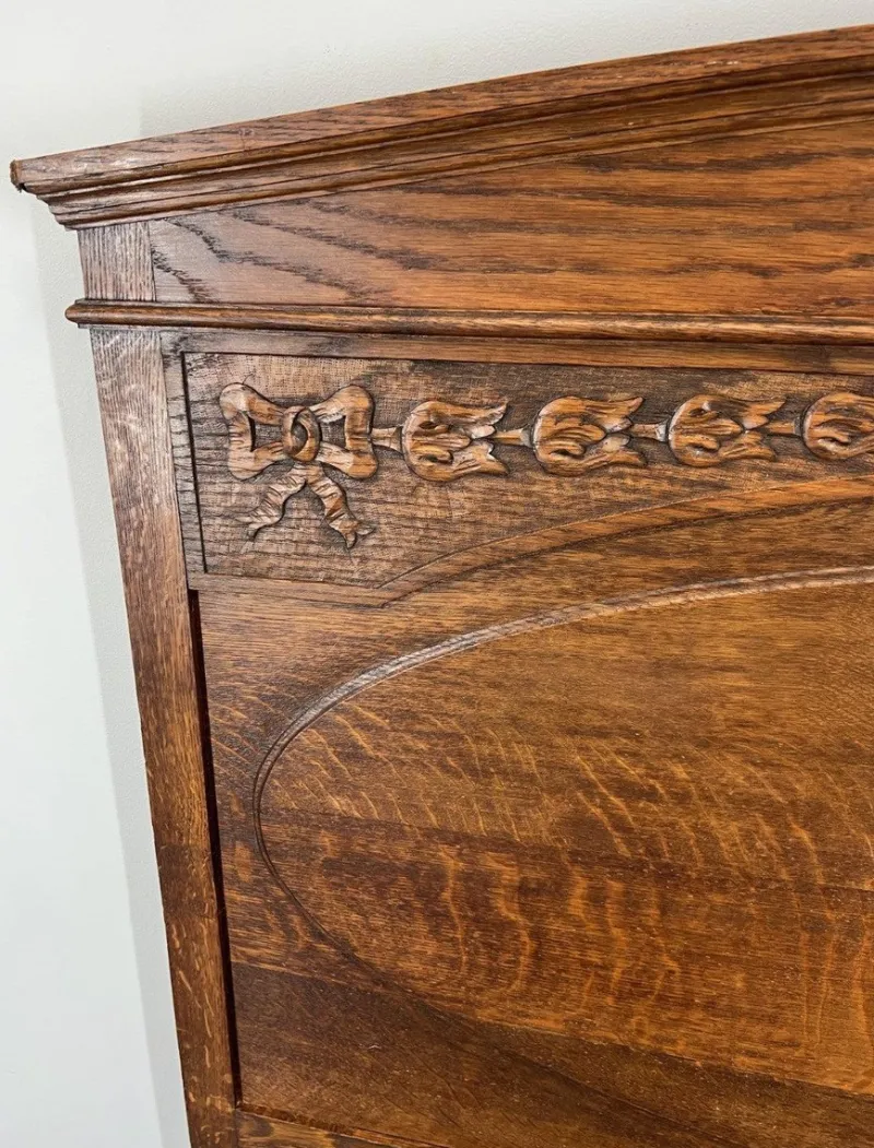 Clearance Pamono French Bed Frame in Oak