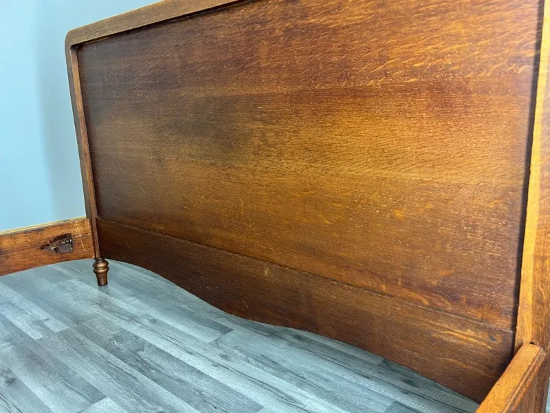 Clearance Pamono French Bed Frame in Oak