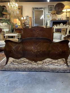 Hot Pamono French Bed Frame, 1900s